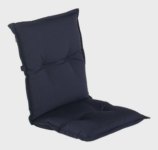 Hartman Tuinkussen 'Havana' t.b.v. Tuinstoel lage rug, kleur Blauw