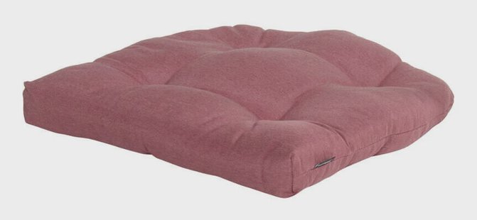 Hartman Tuinkussen 'Cuba' t.b.v. Tuinstoel afgeronde rug, kleur Paars