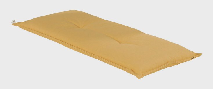 Hartman Tuinkussen 'Cuba' t.b.v. Tuinbank 120cm, kleur Geel