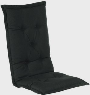 Hartman Tuinkussen 'Havana' t.b.v. Tuinstoel hoge rug, kleur Donkergrijs