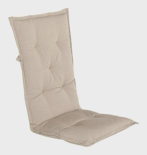 Hartman Tuinkussen 'Havana' t.b.v. Tuinstoel hoge rug, kleur Bruin