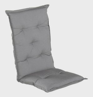 Hartman Tuinkussen 'Havana' t.b.v. Tuinstoel hoge rug, kleur Grijs