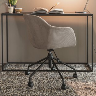 ZILT Bureaustoel 'Mauricio' Rib, kleur Grijs