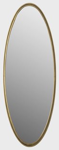 ZILT Ovale Spiegel 'Larrys' 160 x 60cm, kleur Antique Brass
