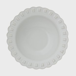 PotteryJo Tulipa serveerschaal large Ø30 cm White