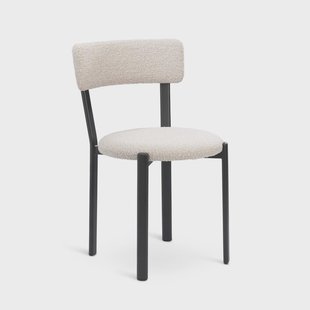 Jesper Home Eetkamerstoel 'Obu' Bouclé, kleur Blush Blush