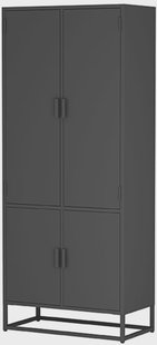 LABEL51 Opbergkast 'Luff' Metaal, 190 x 90cm