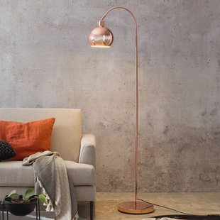Artistiq Vloerlamp 'Foster' 153cm hoog, kleur Koper