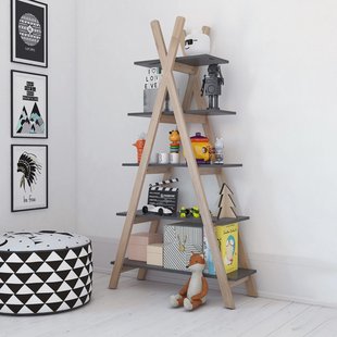 Artistiq Wandrek 'Tent' 170 x 90cm, kleur Grijs