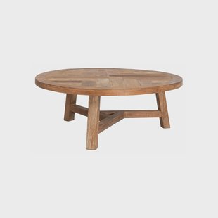 DTP Home Ronde Salontafel 'Monastery' Teakhout, 90cm