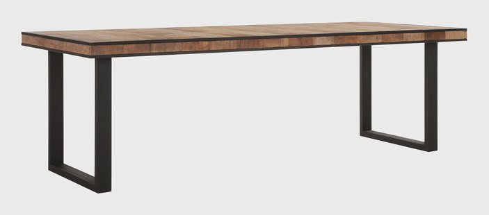 DTP Home Eettafel 'Cosmo' Teakhout, 225 x 100cm