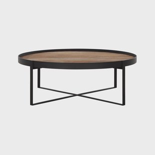 DTP Home Salontafel 'Pluto' Teakhout, 100cm, kleur Naturel