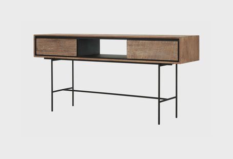 DTP Home Sidetable 'Metropole' Teakhout, 160 x 76cm