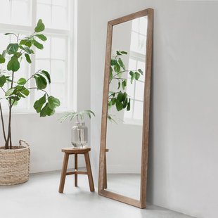 DTP Home Spiegel 'Metropole' Teakhout, 180 x 65cm