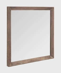 DTP Home Spiegel 'Metropole' Teakhout, 80 x 80cm