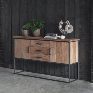 DTP Home Dressoir 'Beam' Teakhout, 158cm, kleur Naturel