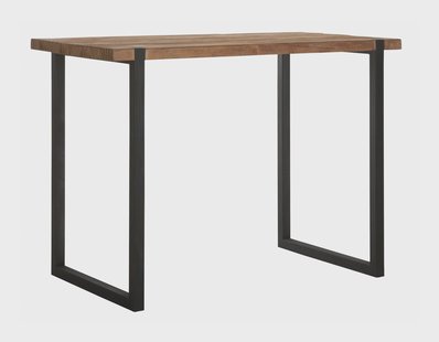 DTP Home Bartafel 'Beam' Hoog, Teakhout, 150 x 80cm, kleur Naturel