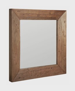 MUST Living Spiegel 'Parade' Hout, 100 x 100cm