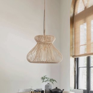 MUST Living Hanglamp 'Fungo' Rotan, 78cm