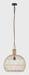 MUST Living Hanglamp 'Las Salinas' Rotan, 40cm, kleur Naturel