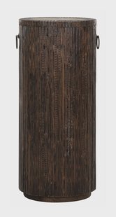 MUST Living Zuil 'Stripe' Teakhout, 80cm hoog