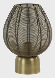 Light & Living Tafellamp 'Suneko' 34cm hoog, kleur Antiek Brons