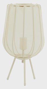 Light & Living Tafellamp 'Plumeria' 45cm hoog, kleur Zand