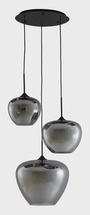 Light & Living Hanglamp 'Mayson' 3-Lamps, kleur Smoke