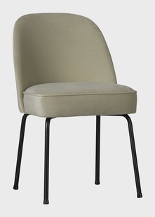 WOOOD Eetkamerstoel 'Vogue' Velvet, kleur Pistache
