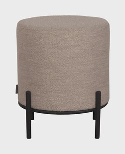 LABEL51 Hocker 'Troy' Bouclé, 41cm, kleur Naturel