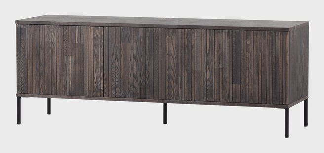 WOOOD TV-meubel New Gravure Essenhout, 150cm - Espresso - Exclusive