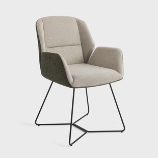 Jesper Home Eetkamerstoel 'Myoko' Beehive Black, kleur Popeye