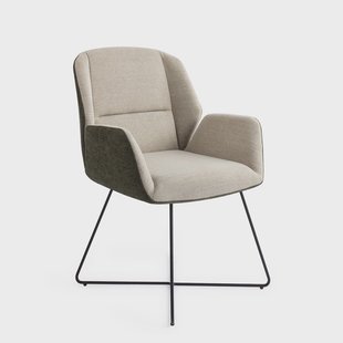 Jesper Home Eetkamerstoel 'Myoko' Cross Black, kleur Popeye