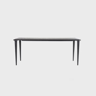 Eleonora Eettafel 'Jiska' Mangohout, 250 x 100cm, kleur Zwart