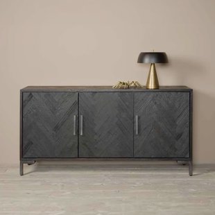 Tower Living Dressoir 'Ziano' Visgraat 180cm, kleur zwart