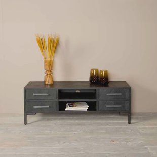 Tower Living TV-meubel 'Ziano' Visgraat 145cm, kleur zwart