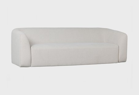 WOOOD 3-zits Bank 'Sloping' kleur Pearl Melange