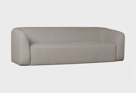 WOOOD 3-zits Bank 'Sloping' kleur Off White Melange