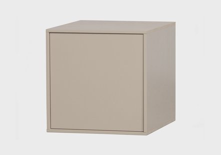 vtwonen Opbergkast 'Daily Closet' Single, 50 x 50cm, kleur Dakargrau