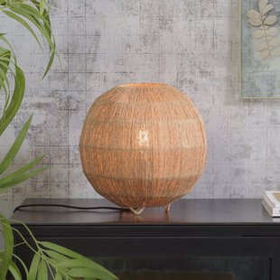 GOOD&MOJO Tafellamp 'Iguazu' Small, Jute, kleur Naturel