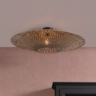 GOOD&MOJO Plafondlamp 'Bali' Large, Bamboe, kleur Naturel