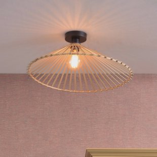 GOOD&MOJO Plafondlamp 'Bromo' Large, Bamboe, kleur Naturel