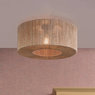 GOOD&MOJO Plafondlamp 'Iguazu' 60cm, Jute, kleur Naturel