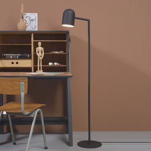 its about RoMi Vloerlamp 'Marseille' 141cm, kleur Zwart