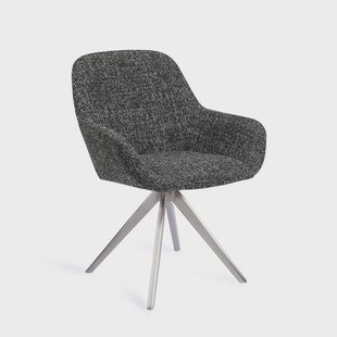 Jesper Home Eetkamerstoel 'Kushi' Turn Steel, kleur Skyfall