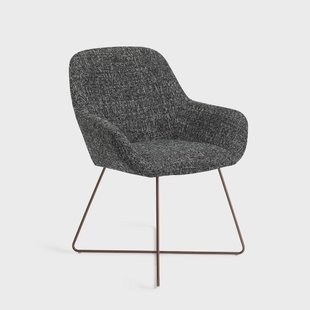 Jesper Home Eetkamerstoel 'Kushi' Cross Rose, kleur Skyfall