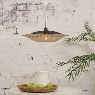 GOOD&MOJO Hanglamp 'Kalimantan' 44cm, Bamboe, kleur Naturel