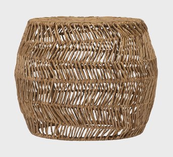 MUST Living Ronde Bijzettafel 'Cala Gracio' Abaca, 44cm