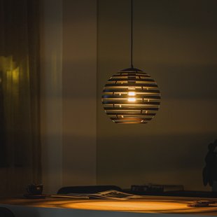 BASE Hanglamp 'Bonnie' 30cm, kleur Zwart