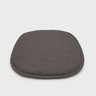 Kave Home Zitkussen 'Romane' t.b.v. Romane eetkamerstoel/barkruk, kleur Donkergrijs